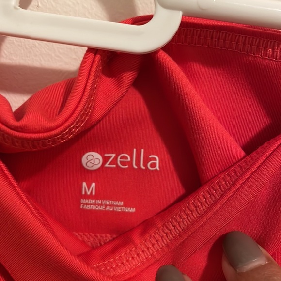 ZELLA | 3/4 Red-orange leggings - Picture 2 of 2